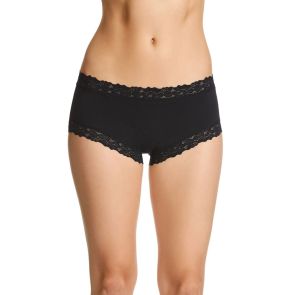 Jockey Parisienne Cotton Boyleg Brief WWKV Black