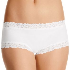 Jockey Parisienne Cotton Boyleg Brief WWKV White