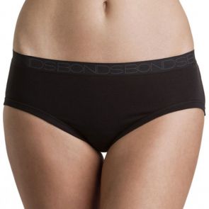 Bonds Cottontails Midi Briefs 3PK WY5P Black