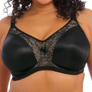 Goddess Yvette Underwire Moulded Bra GD6750 Black