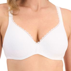 Berlei Barely There Lace Contour Bra YWLF White