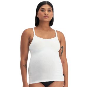 Bonds Maternity Hidden Support Singlet YYCUY White