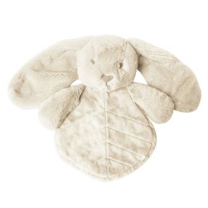 OB Designs Ziggy Bunny Soft Cream Comforter Toy 12"/ 30cm