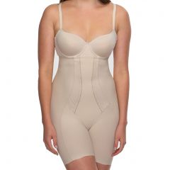 Hush Hush Harmony Medium Control High Waist Boyleg HH063 Nude