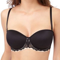 Le Mystere Sensuelle Strapless Bra Black LE2855