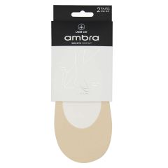 Ambra Smooth Footlet 2 Pack Natural