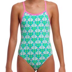 Funkita Girls Single Strap One Piece FKS030G Loose Goose