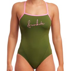 Funkita Ladies Single Strap One Piece FKS030L Glamo Camo