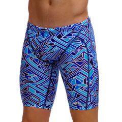 Funky Trunks Boy's Training Jammer FTS003B Blue Bits