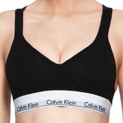 Calvin Klein Modern Cotton Lightly Lined Bra BQF1654 Black