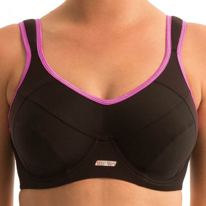 Triaction Endurance Sports Bra 10083988 Black Womens Bra