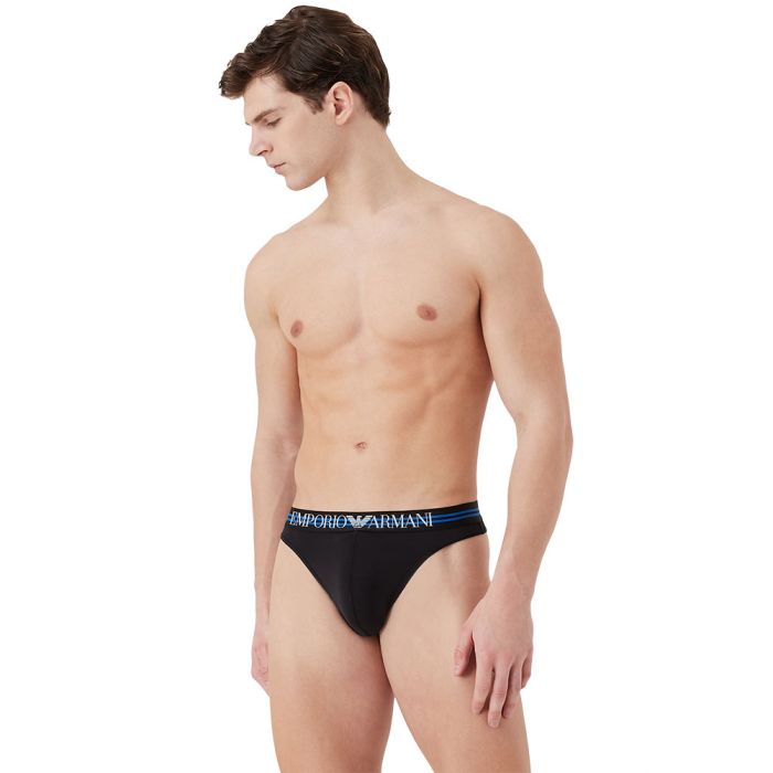 Emporio armani on sale men's microfiber thong