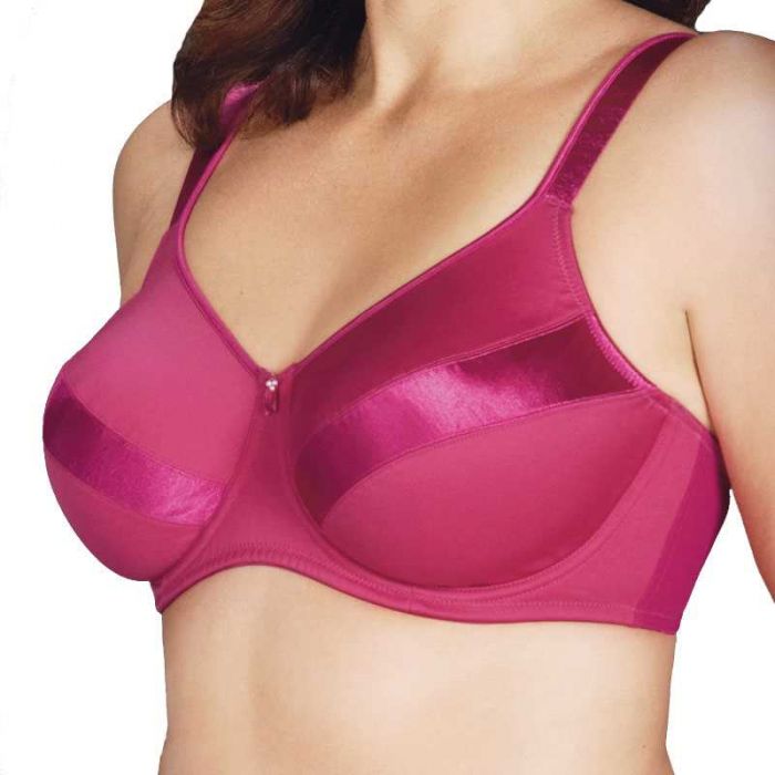 Berlei Curves Minimiser Bra 2 Pack [Festival Fuschia/White-Y516SP]