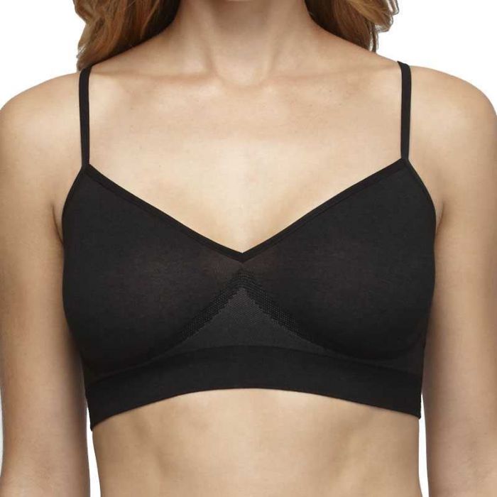 Yummie Tummie Comfortably Fit Audrey Day Bra Black YT5-036