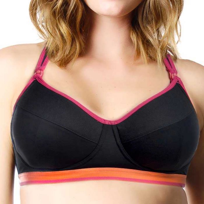 Hotmilk Activate Sports Nursing Bra Black ACB Zodee Australia