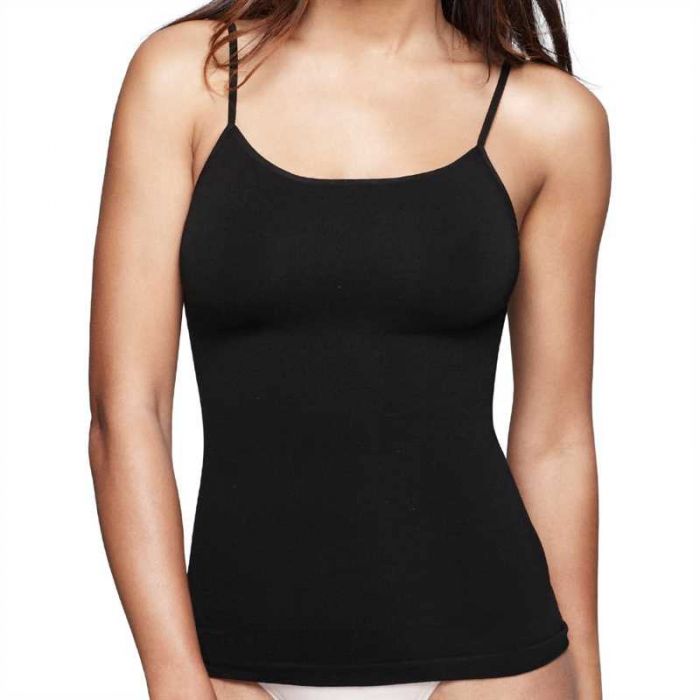 Yummie Tummie Seamlessly Shaped Seamless Cami Black YT5-029 | Zodee ...