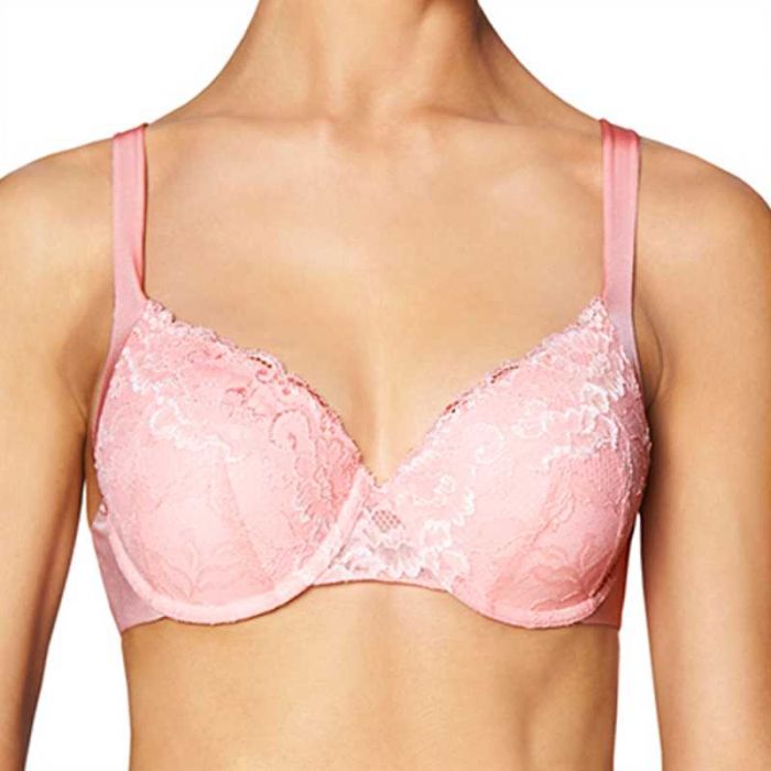 Bendon Lingerie Secret Support Lace Contour Bra Coral Blush 23-7300