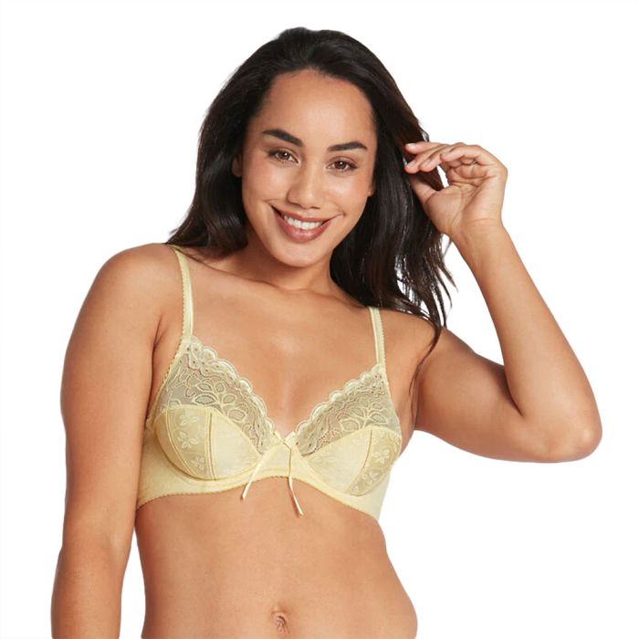 Bendon Yvette Underwire Bra 75-547 Mellow Yellow Womens Underwear