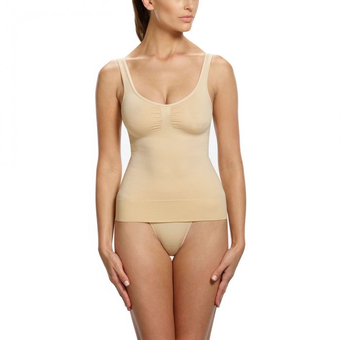 Ambra Anti-Cellulite Smoothing Camisole AMSHCA Nude