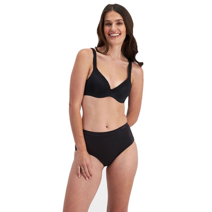 Berlei Barely There Luxe Contour YZPE Black Womens Bra Zodee Australia