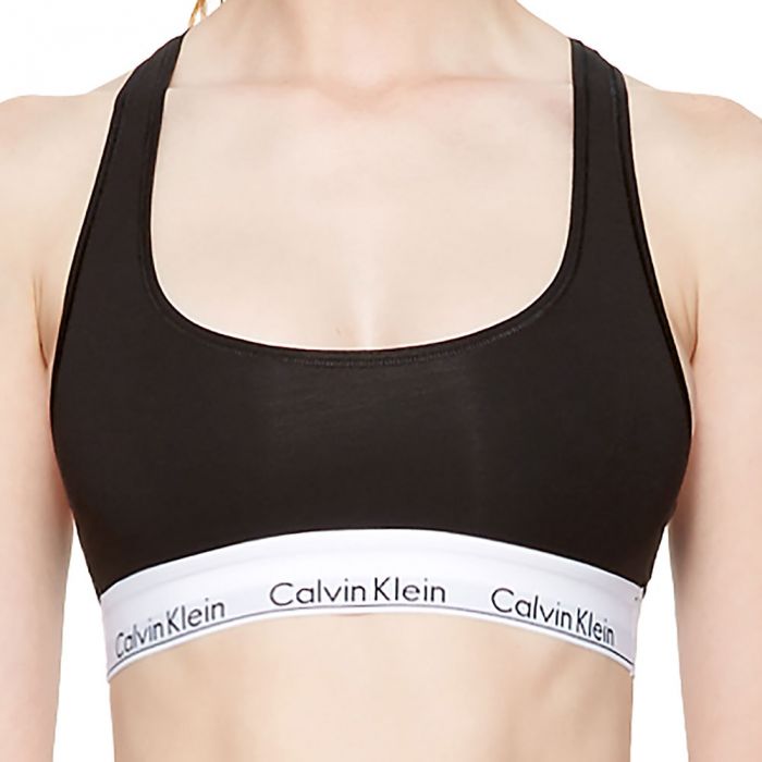 ブラジャー＆ショーツ   Modern Cotton Bralette Black F3785-001 楽天市場】カルバンクライン Calvin Klein ブラ&ショーツ 上下