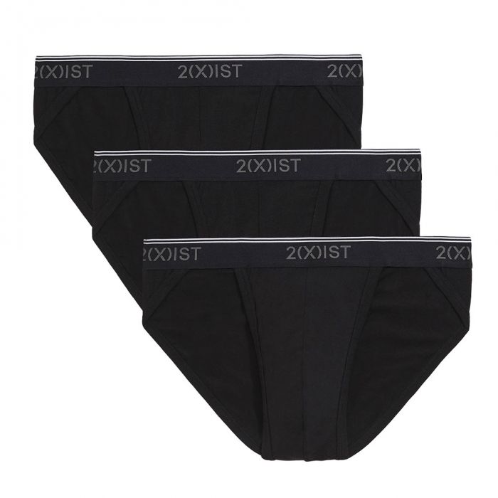 noodzaak kat Schijn 2xist Cotton Stretch Sport Brief 3-Pack 021312 Black Mens Underwear | Zodee  Australia