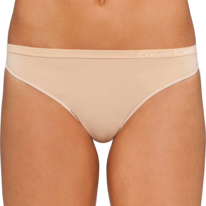 Calvin Klein Brief Program Pure Seamless Thong D3544 Bare Womens