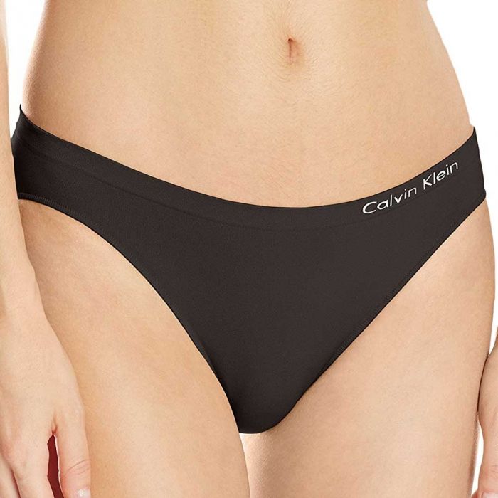 Calvin Klein Brief Program Pure Seamless Bikini D3545 Black Womens Underwear Zodee Australia