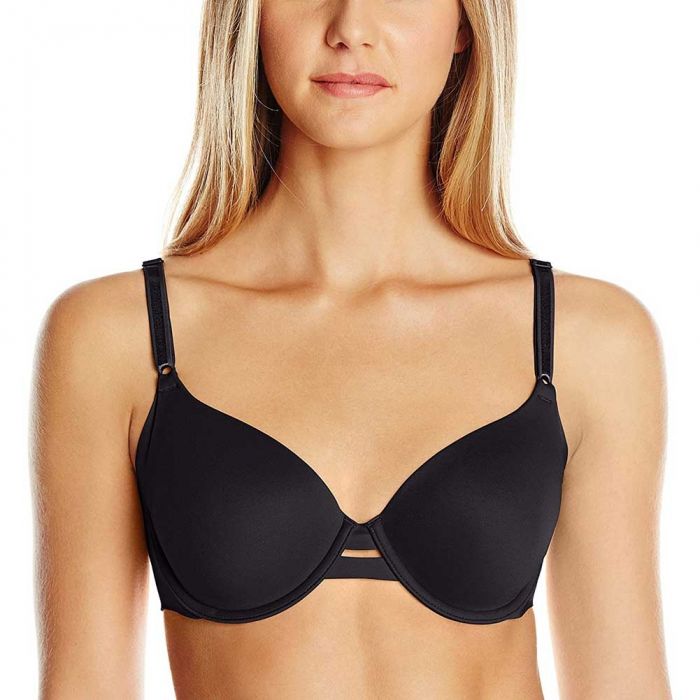 Calvin Klein Invisible Bra Full Coverage F1184 Black Womens Bra