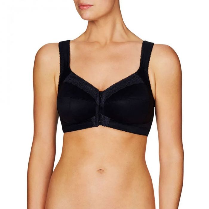 Fayreform Ultimate Comfort Front Closure F21604 Black Womens