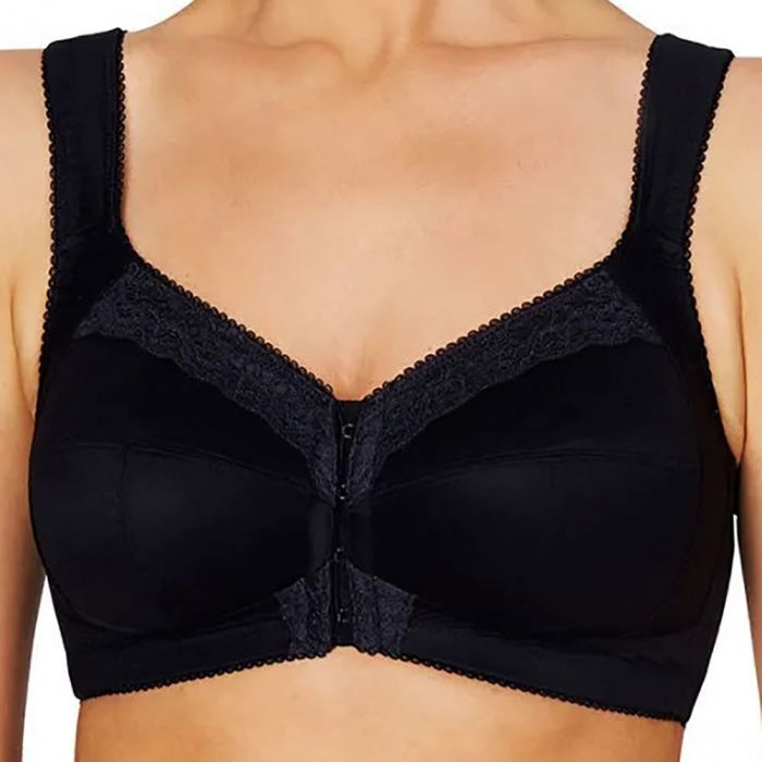 Fayreform Ultimate Comfort Front Closure F21604 Black Womens Underwear Zodee Australia