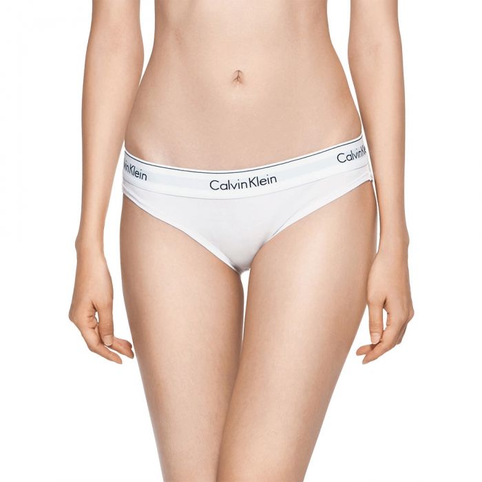 Calvin Klein Modern Cotton Bikini F3787 White Womens Underwear