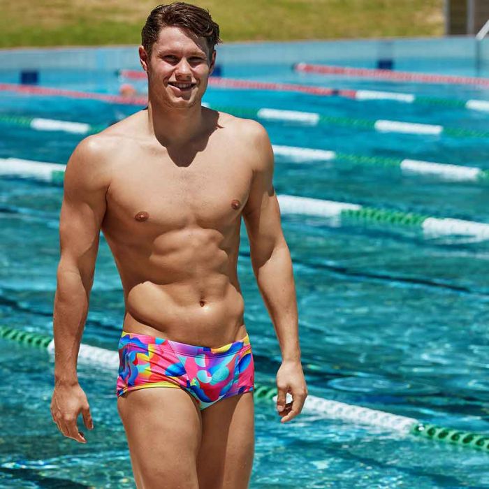 Funky Trunks Classic Swim Trunks FT30M Radar Rage Mens Swimwear Zodee Australia