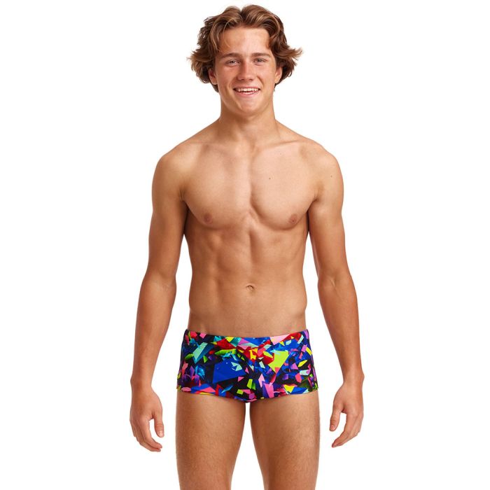Funky Trunks Sidewinder Boy Swim Trunks FTS010B Destroyer Boys Swimwear Zodee Australia
