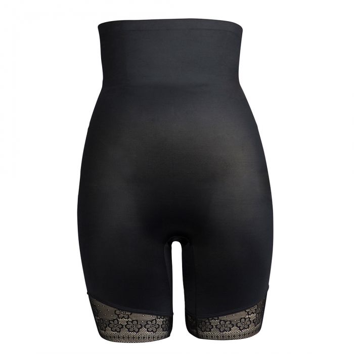 Hush Hush by Slimform Essensual Smooth Lace Thigh Shaper Black HH016 ...