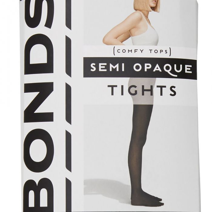 Bonds 40D Semi Opaque Tights L79581 Black Womens Hosiery