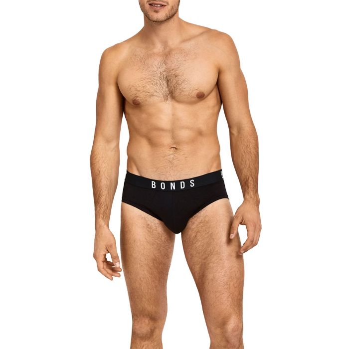 Bonds Original Brief MXUJA Black Mens Underwear