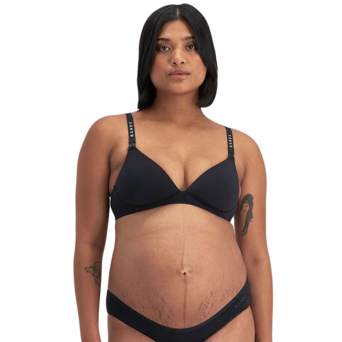 Bonds Originals Maternity Wirefree Contour Bra YXJ4Y Black Womens