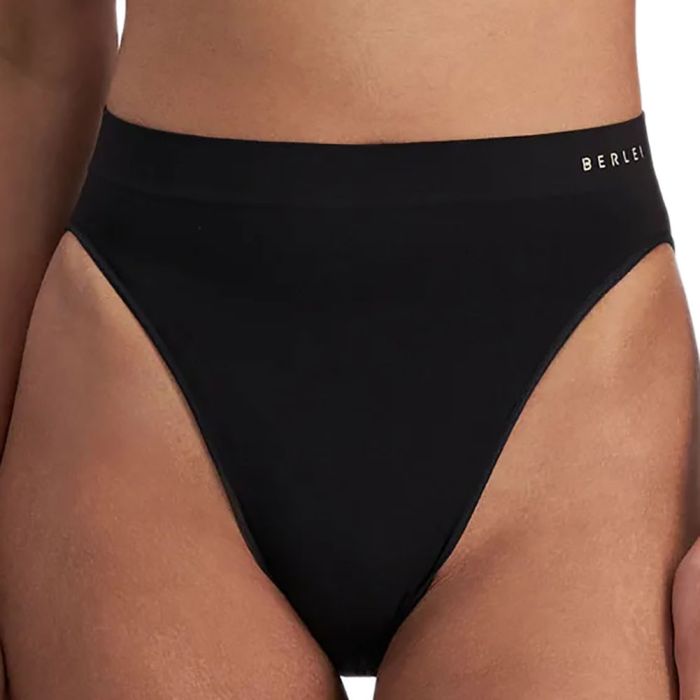 Berlei Understate Seamless Hi-Cut WRVA Black Womens Underwear