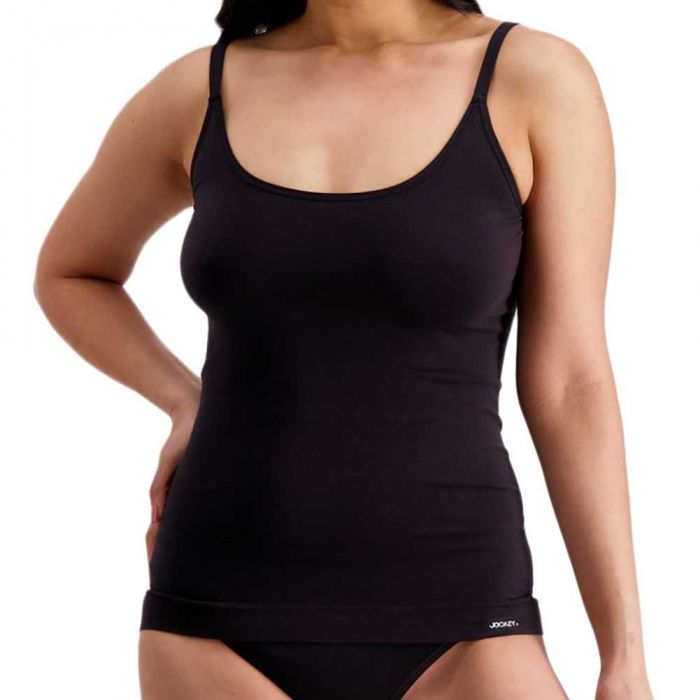 Jockey Skimmies Cami WTAX Black Womens Top