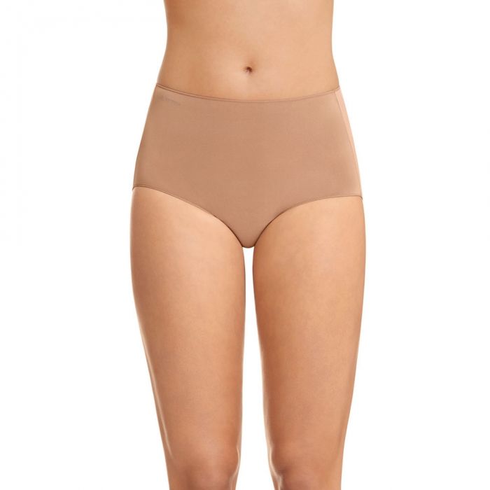 Jockey No Panty Line Promise Tactel Full Brief WWK7 Flesh Womens