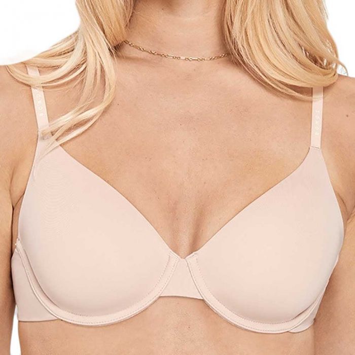 Bonds Invisi Underwire Tee Shirt Bra YXD9Y Base Blush Womens Bra