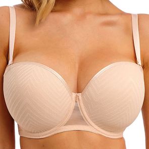 Freya Tailored Underwire Moulded Strapless Bra AA401109 Natural Beige