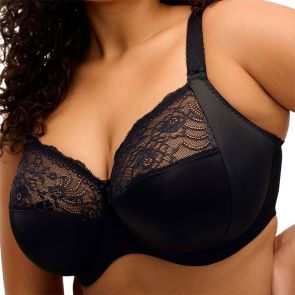 Elomi Morgan Underwire Bra EL4111 Black