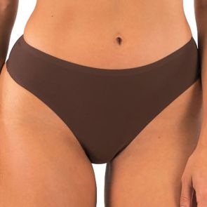 Fantasie Smoothease Invisible Stretch Thong FL2327 Coffee Roast