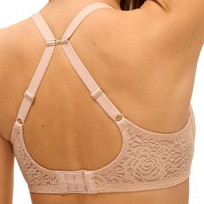 Wacoal Halo Lace Moulded Underwire Bra WA851205 Nude