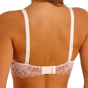 Wacoal Embrace Lace Plunge Underwire Bra WA853291 Angel Wing/Rose Dust
