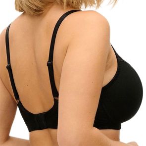 Freya Flirt Underwire Padded Half Cup Bra AA403315 Black