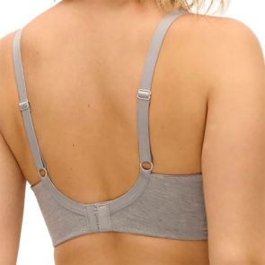 Freya Flirt Underwire Padded Half Cup Bra AA403315 Grey Marle