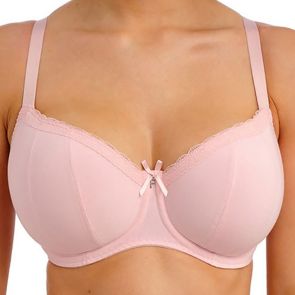 Freya Flirt Underwire Padded Half Cup Bra AA403315 Pink Frost